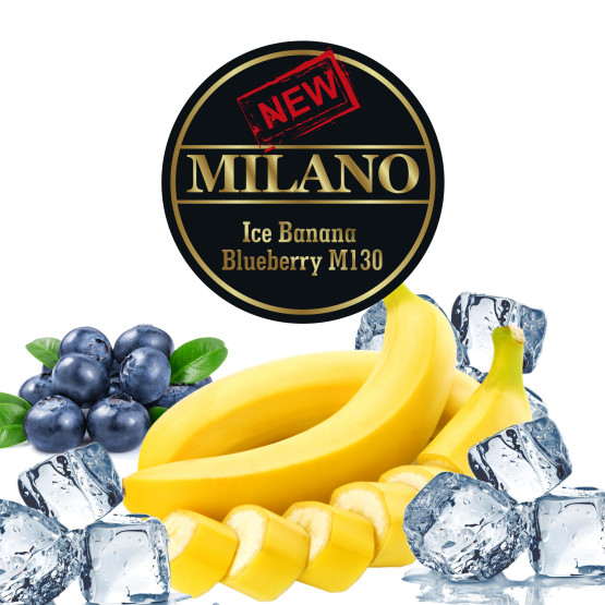 Milano Ice Banana Blueberry М130 (Лед Банан Черника) 50 грамм